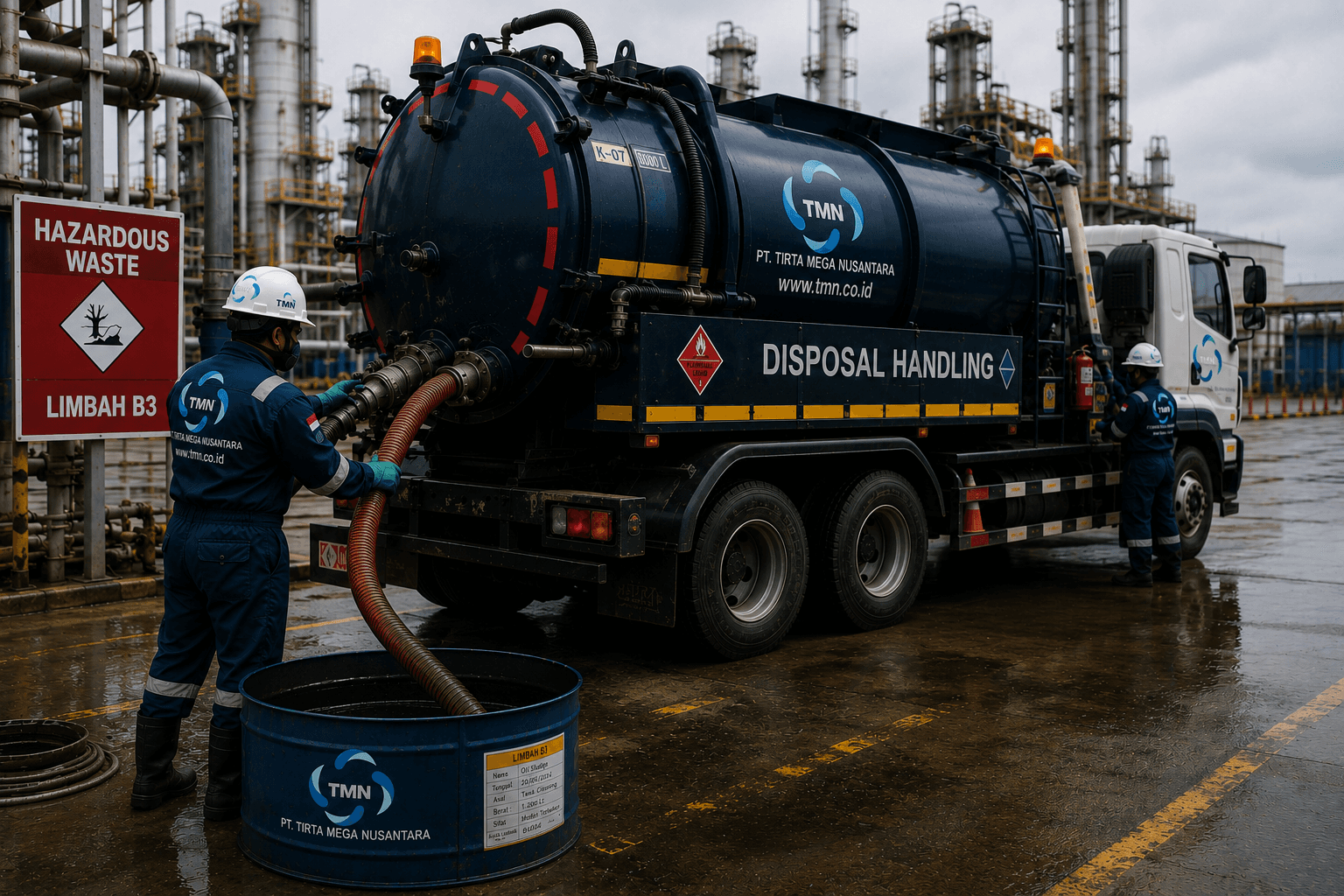 Tank Farm Cleaning Services