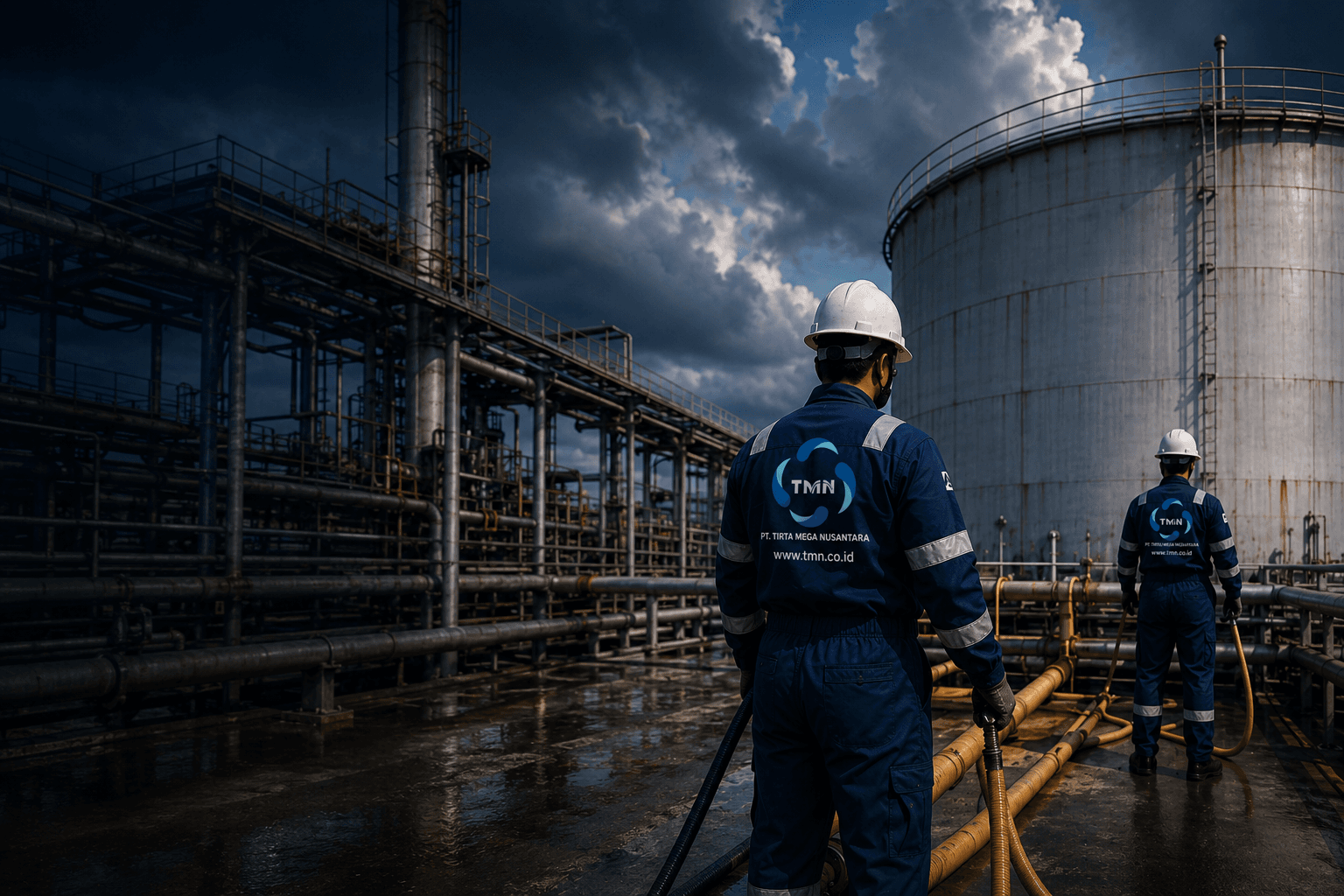 Crude Oil Storage Tank Cleaning